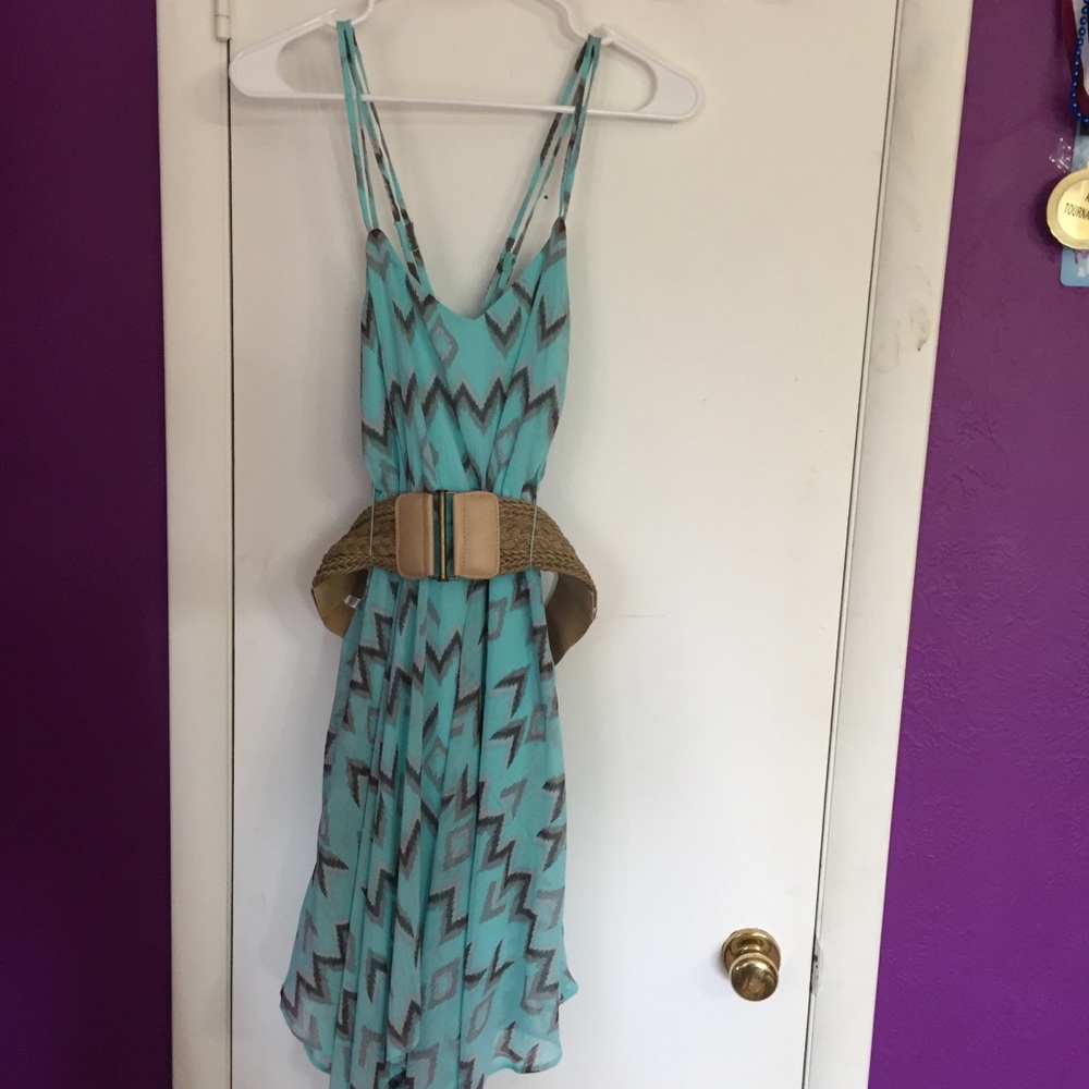 Vanity chevron dress